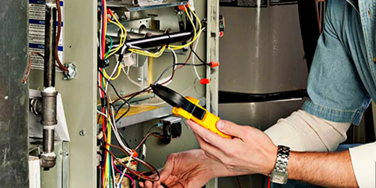 Equipo de calefacción trabajando en Bustillo del Páramo