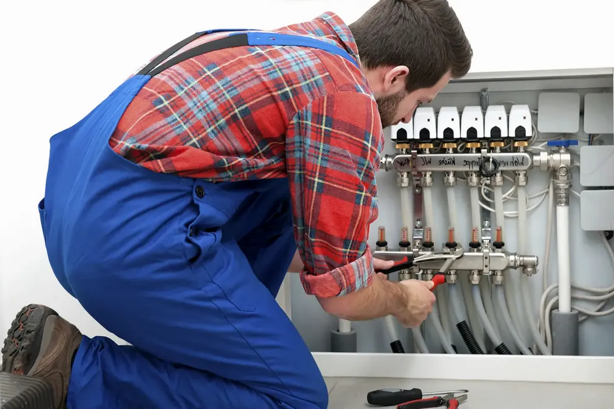 Revisión de caldera en una vivienda de La Codoñera