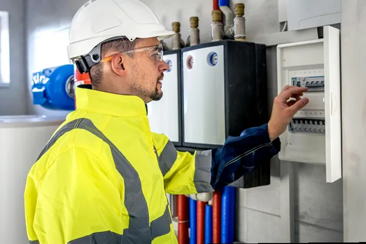 Revisión de caldera en una vivienda de Tías